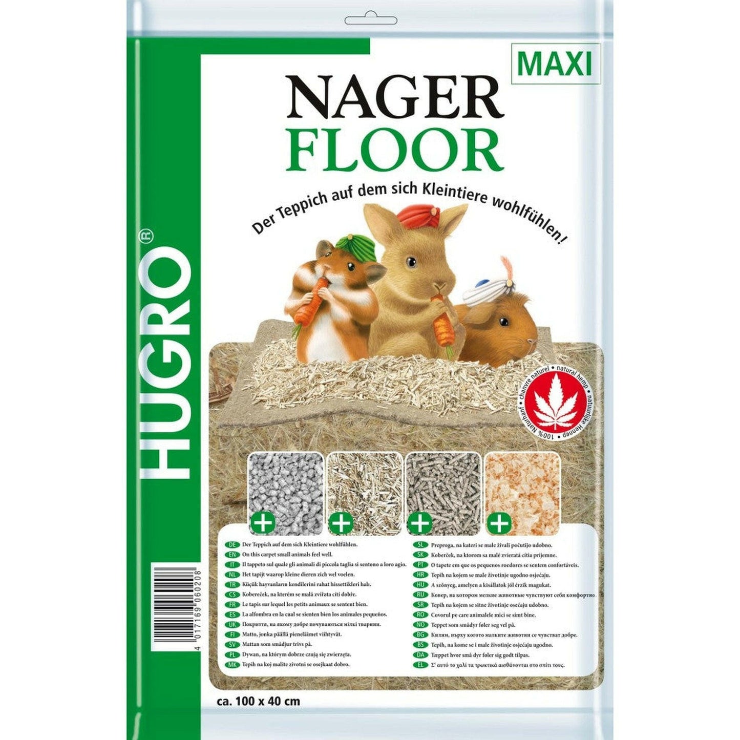 Hugro Nagerfloor Hanfmatte