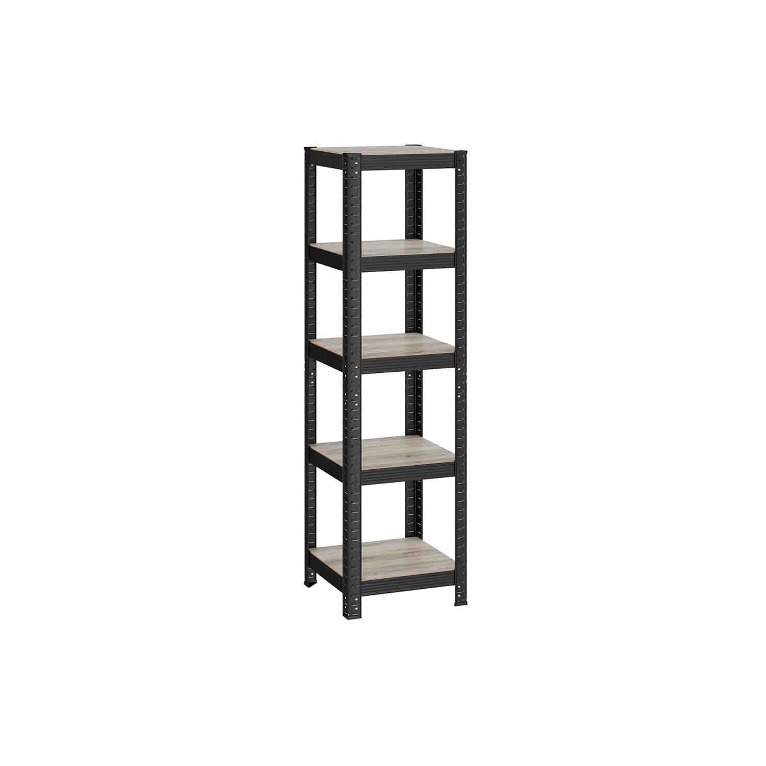 5 Ablagen greige-schwarz