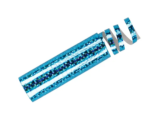 Luftschlange hellblau 1 Rolle