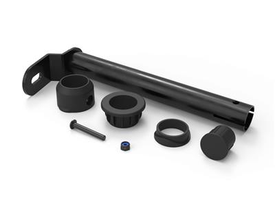 BERG Lenkrohr für Buzzy Pedal-Gokarts, Splint-System, schwarz