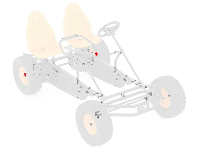 BERG Montage-Set für Duo Coaster Pedal-Gokart