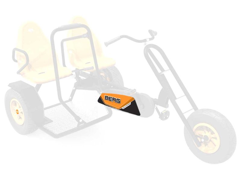 BERG Aufkleber-Set für Duo Chopper Pedal-Gokarts
