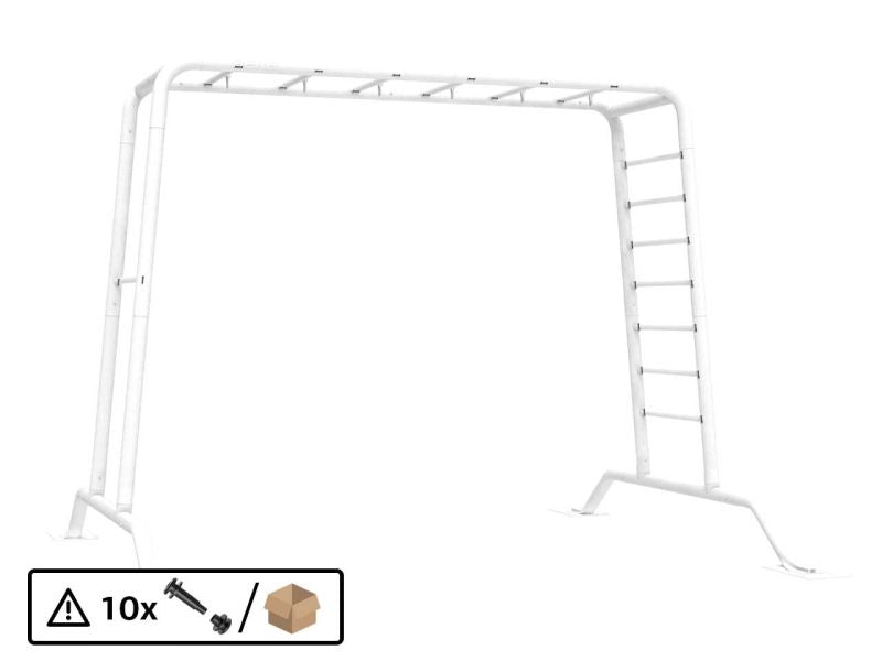 BERG PlayBase, Monkey Bar Doppelschrauben für Sprossen, 10 Stück