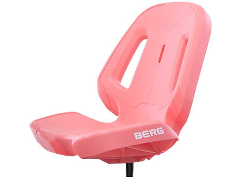 BERG Sitzschale mit Rahmen für Buddy Lua 2.0 Pedal-Gokart, rosa