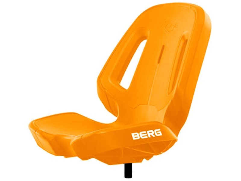 BERG Sitzschale mit Rahmen für Buddy 2.0 Pedal-Gokart, orange