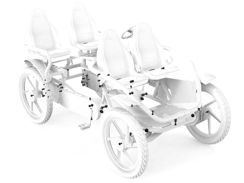 BERG Montageset für Gran Tour Pedal-Gokart