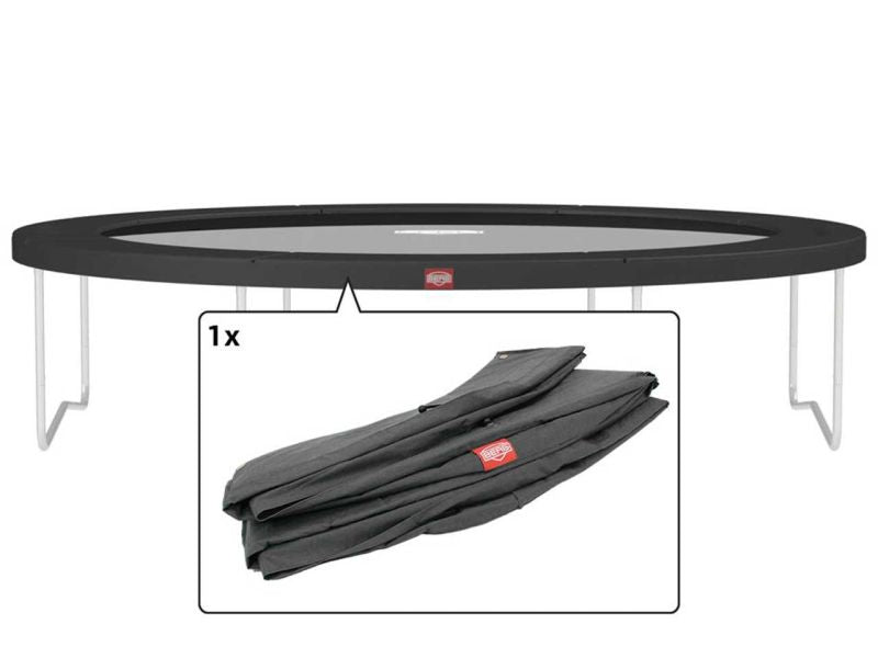BERG Schutzrand für Favorit Regular 380 Trampolin, grau