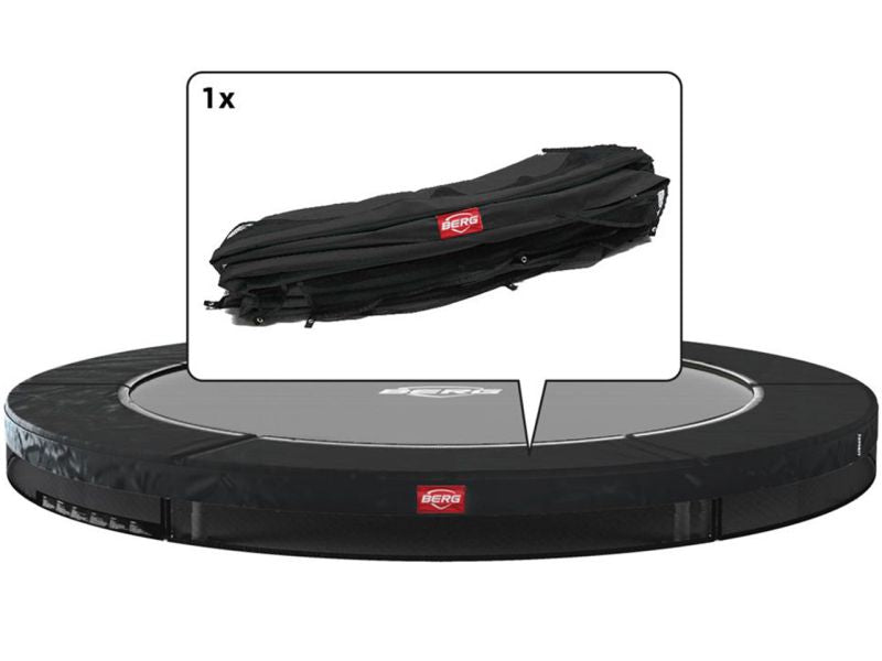 BERG Schutzrand für Favorit InGround 380 Trampoline, schwarz