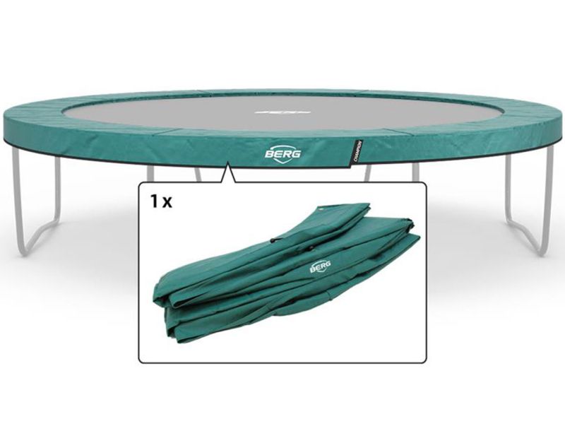 BERG Schutzrand für Champion Regular 380 Trampoline, grün, ab Baujahr 2022