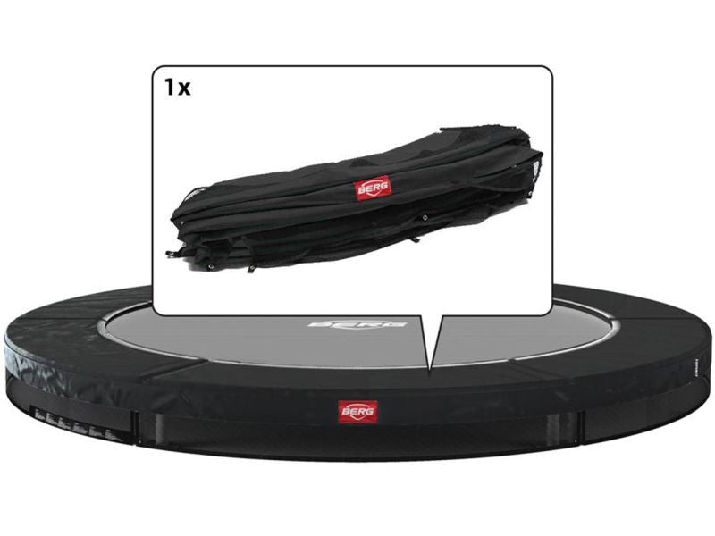 BERG Schutzrand für Favorit InGround 430 Trampoline, schwarz