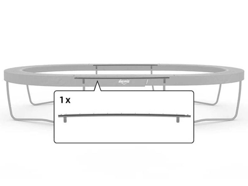 BERG Oberer Rahmen für Grand Champion Trampoline 520 mit Fußelement, vorder und hinterer Rand, geschweißt