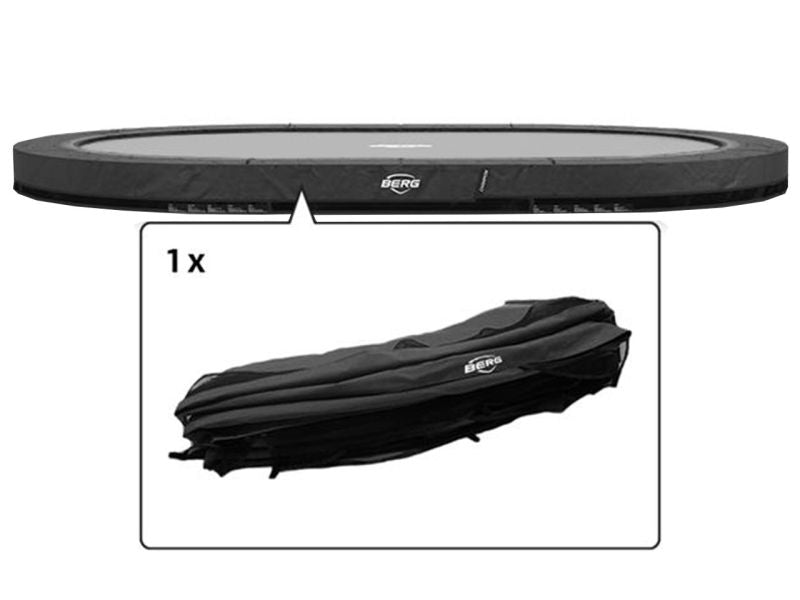 BERG Schutzrand für Grand Champion InGround 470 Trampoline, grau, ab Baujahr 2022