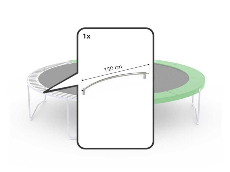 BERG Oberer Rahmen für Favorit Trampoline 380, geschweißt