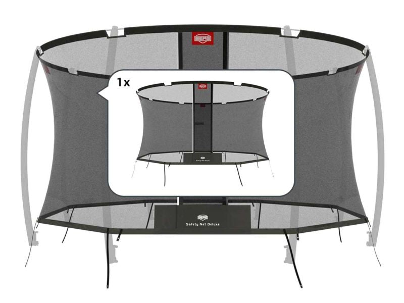 BERG Sicherheitsnetz Deluxe 520, oval, Netz einzeln - Für Modelle bis 2017