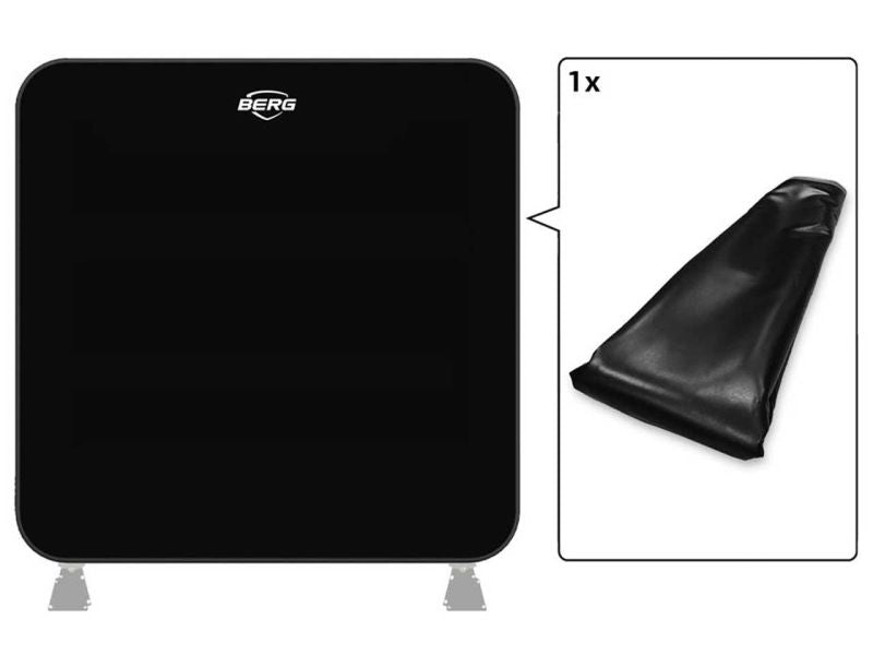 BERG aufblasbare Wand, 2x2, schwarz/grau, ohne Rahmen für AeroWall