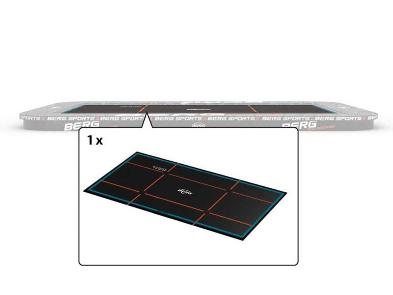 BERG AirFlow Pro Sprungtuch für Ultim Pro Bouncer 500 Trampoline, rechteckig