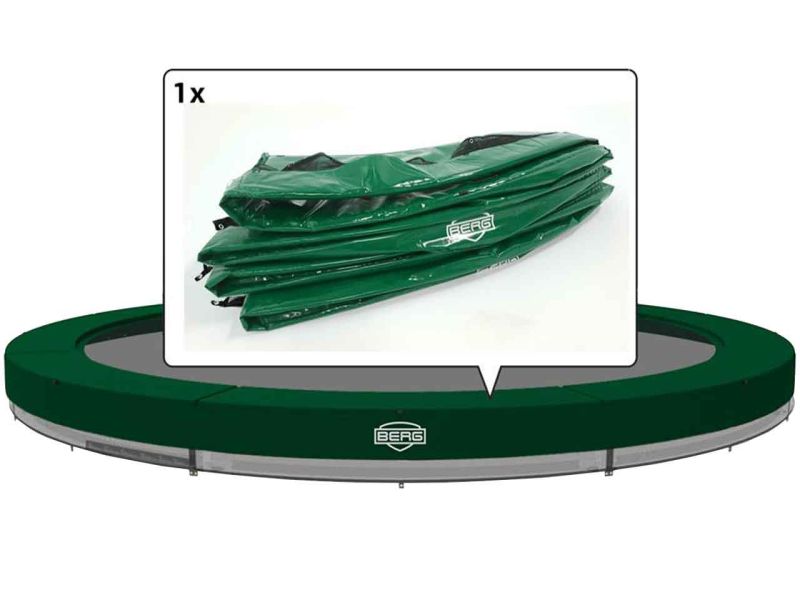 BERG Schutzrand für Elite InGround 380 Trampoline, grün