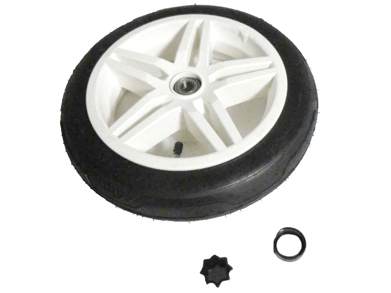 BERG Antriebsrad für Buddy BMW Pedal-Gokart, 12.5x3.00-9, Slick, weiß