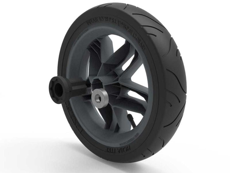 BERG Rad für Rally NRG Orange 2.0 Pedal-Gokarts, 12.5x2.50-9, Slick, grau