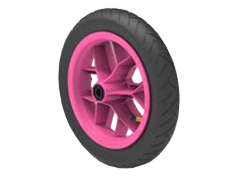 BERG Antriebsrad für Buddy White 2.0 Pedal-Gokart, 12.5x2.25-8, Slick, pink