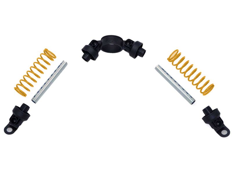 BERG Stoßdämpfer für Buzzy Pedal-Gokart, orange, 2 Stück