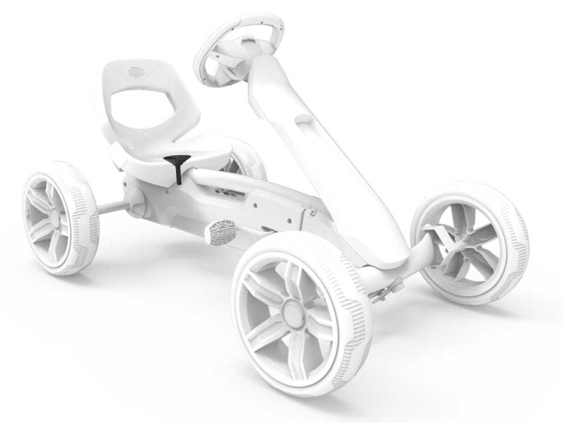 BERG Sitzbefestigung für Reppy Pedal-Gokarts, schwarz