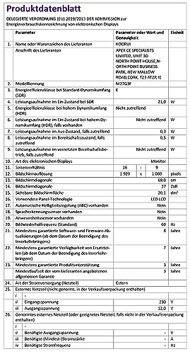 KOORUI QHD Gaming Monitor