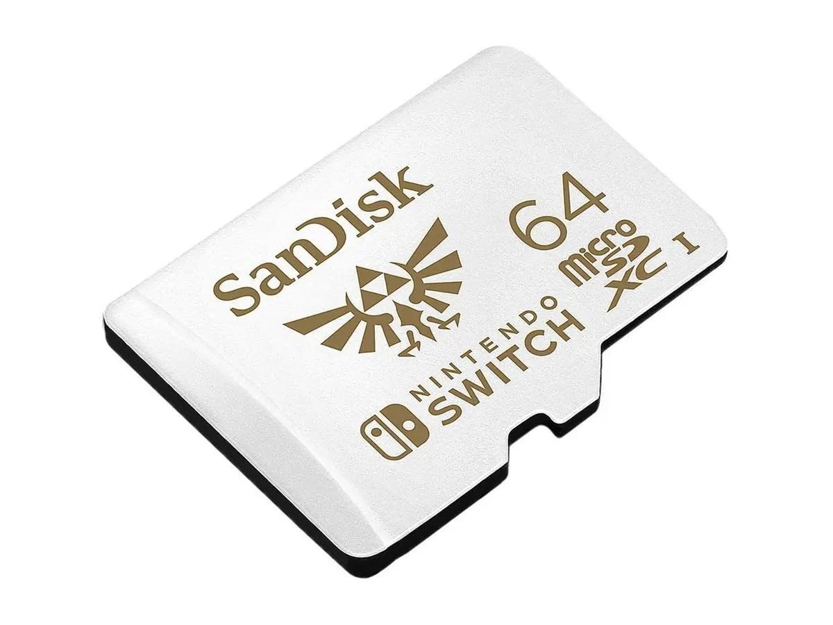 SanDisk microSDXC UHS-I Speicherkarte für Nintendo Switch - (U3, Class 10, 100 MB/s Übertragung, mehr Platz für Spiele)