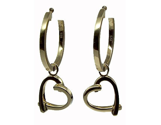 JOOP! Silberschmuck Ohrring Kreole JPCO90140B000