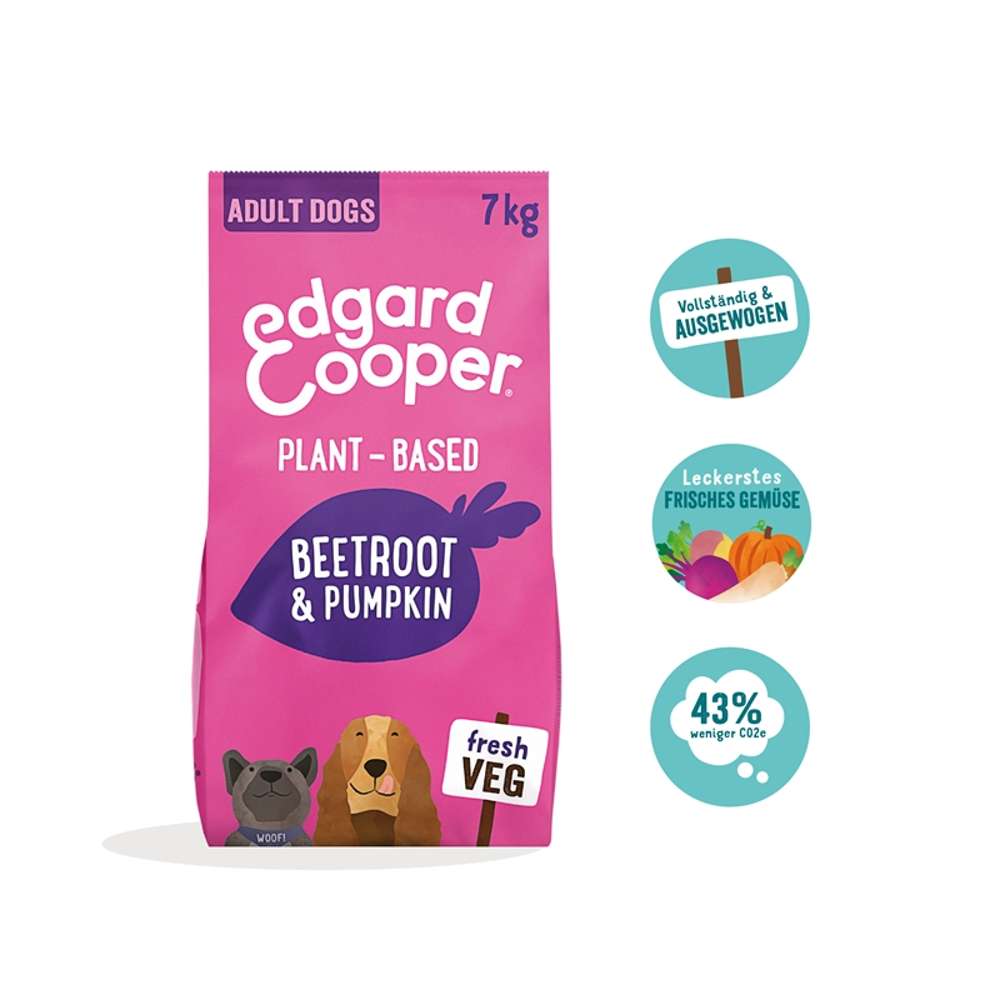 Edgard & Cooper Dog Adult Trockenfutter Rote Bete