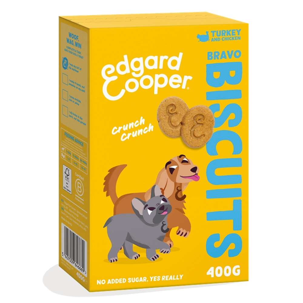 Edgard & Cooper Dog Biscuits 7x400g