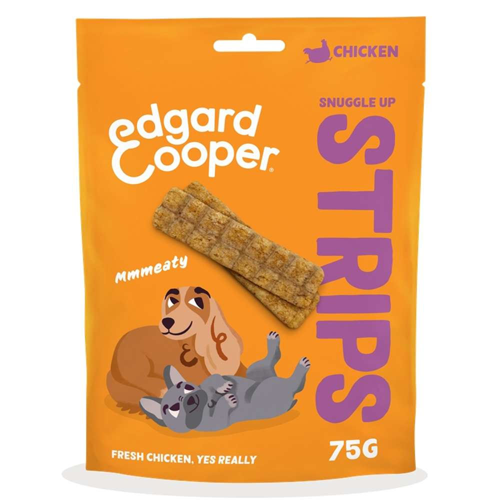Edgard & Cooper Dog Strips 10x75g