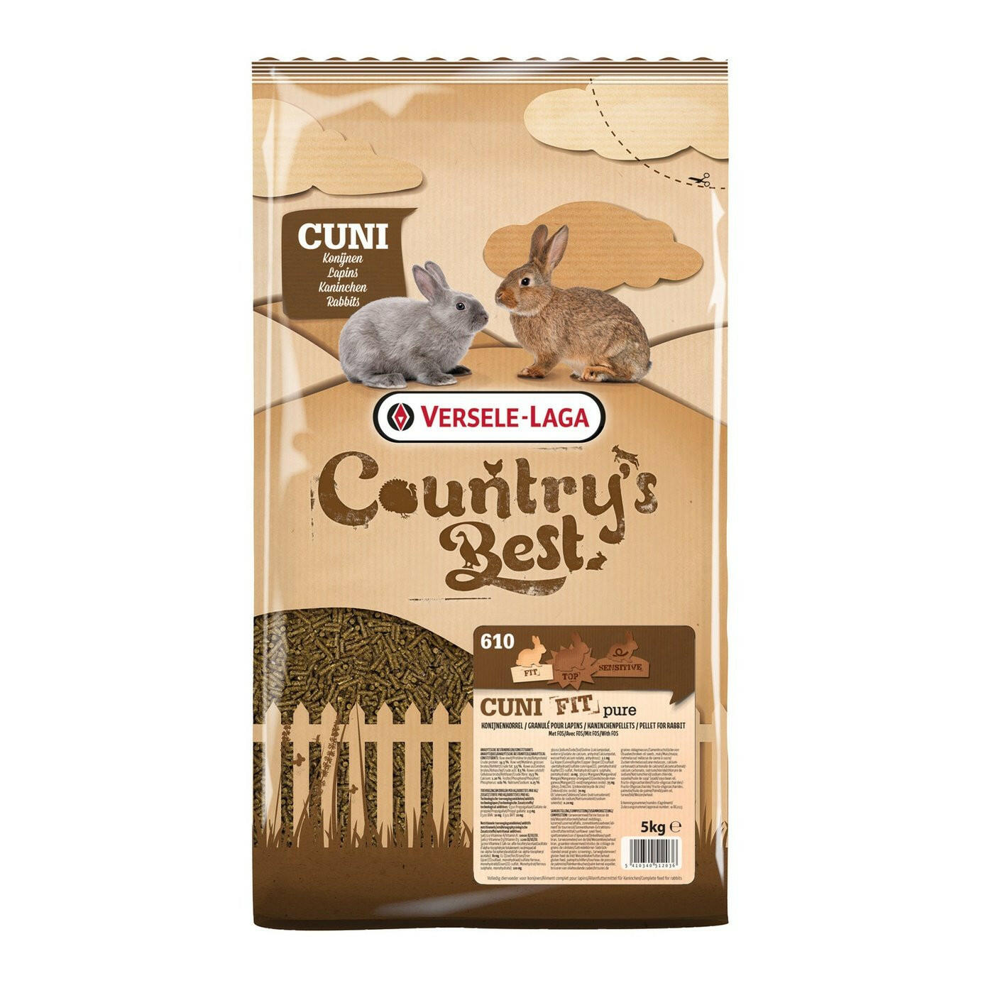 Versele Laga Nager CB CUNI FIT Pure