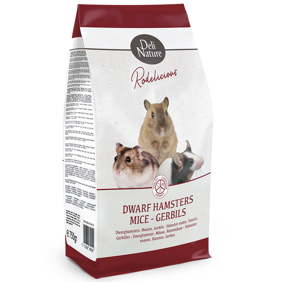 Deli Nature Rodelicious ZWERGHAMSTER, MÄUSE, RENNMÄUSE
