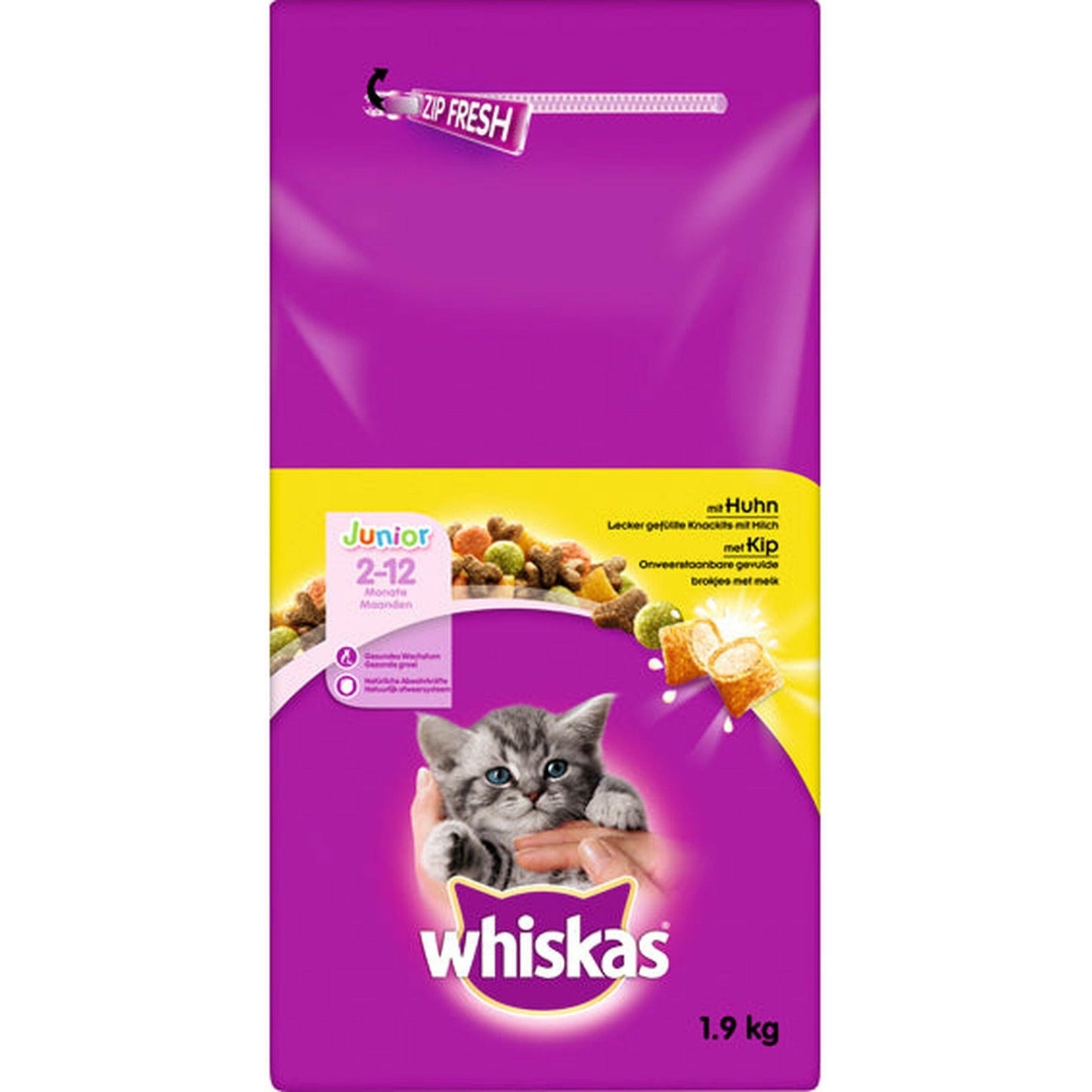 Whiskas Trocken Junior mit Huhn