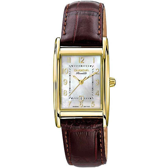 Damenuhr von Dugena der Uhrenserie Quadra Artdeco 7000121-1