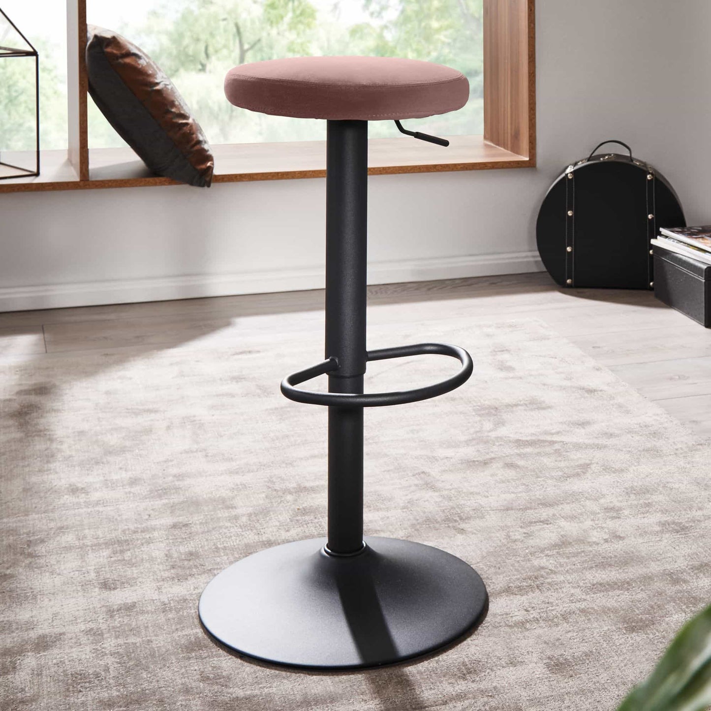 Stilvoller Samt-Barhocker: Moderne Eleganz und Komfort für Ihr Zuhause