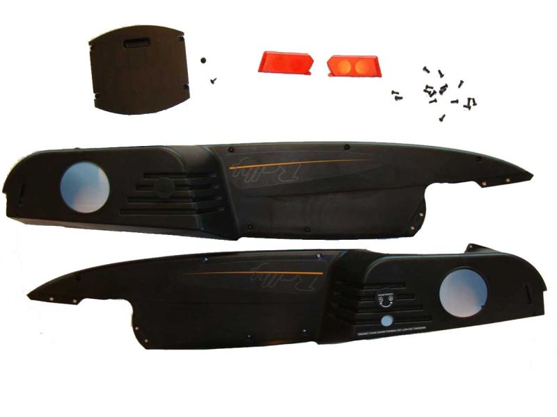 BERG Rally Kettenkasten, schwarz