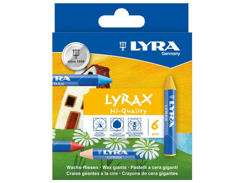 LYRA Wachs-Riesen LYRAX, 6er-Set
