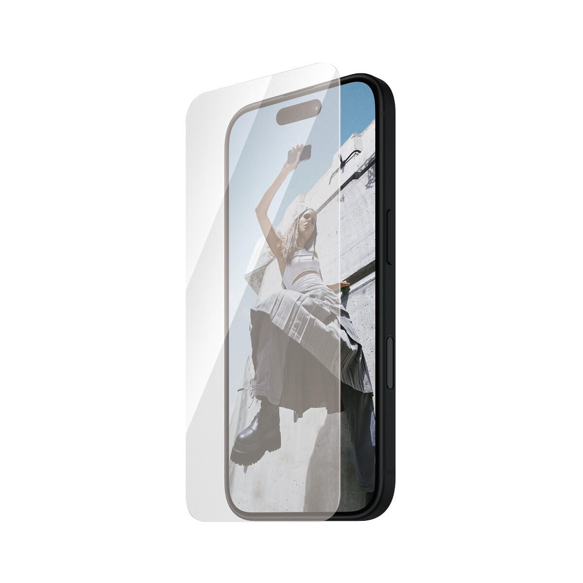 SAFE. by PanzerGlass® Displayschutz für iPhone 16 & 15 - Ultra-Wide Fit