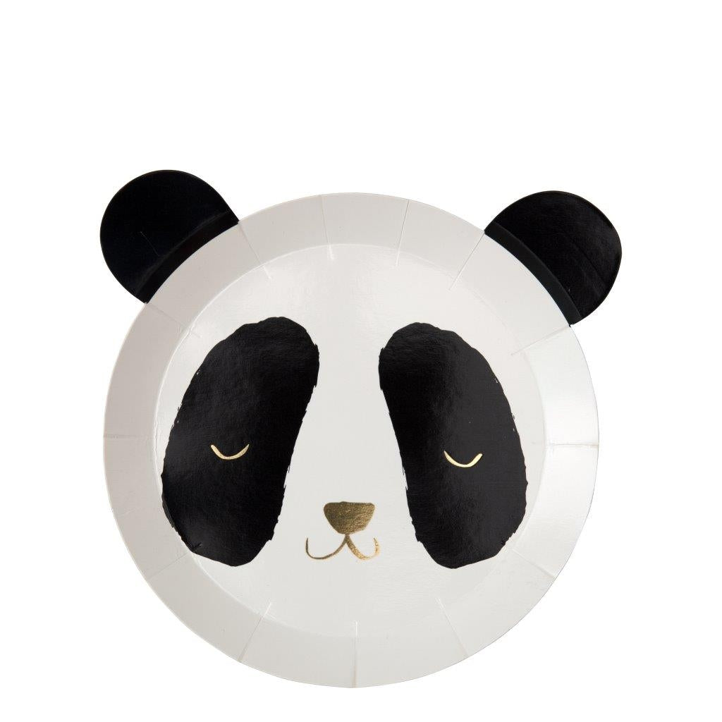 Panda Pappteller