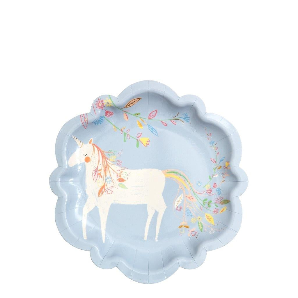 Magische Prinzessin Pappteller klein