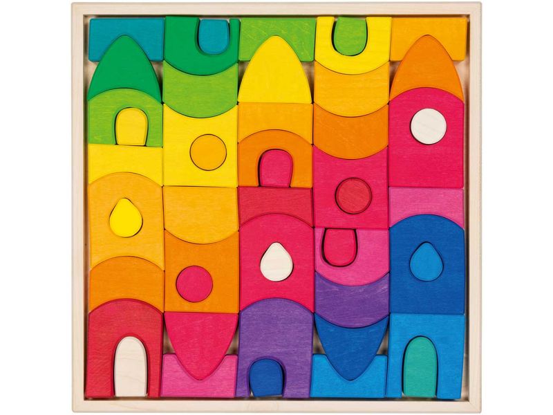 goki evolution Stadtpuzzle »Morgana«, aus Holz, 50 Teile