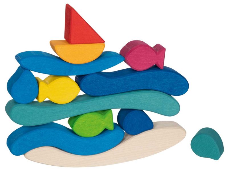 goki evolution Stapelspiel »Wasserwelt«