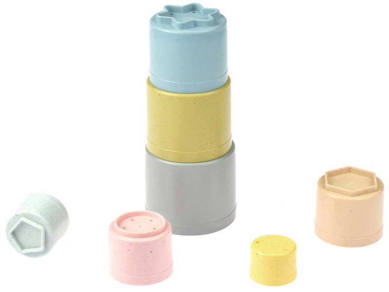 dantoy tiny BIO Stapel-Becher, 7-tlg.