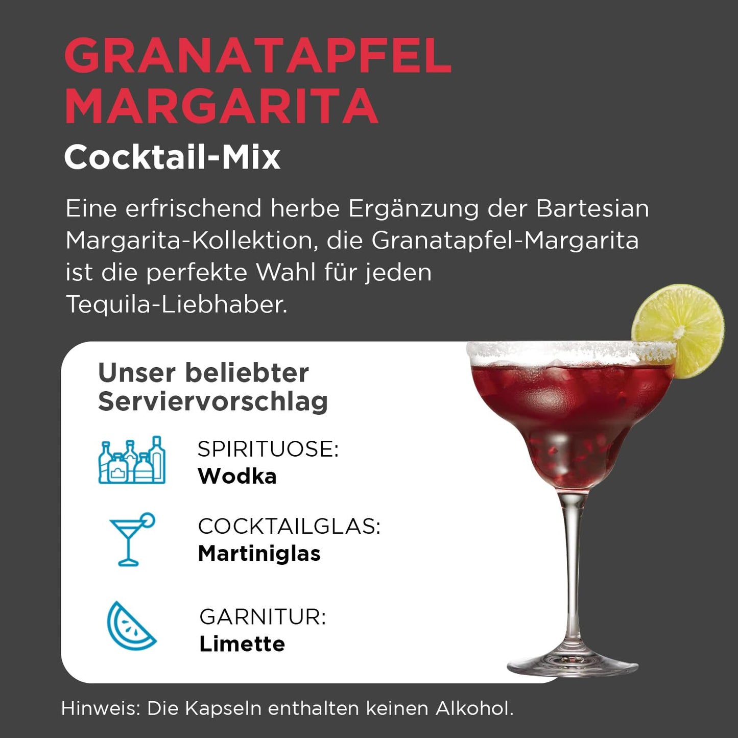 Bartesian Cocktail Maschine - Automatische Rezepte