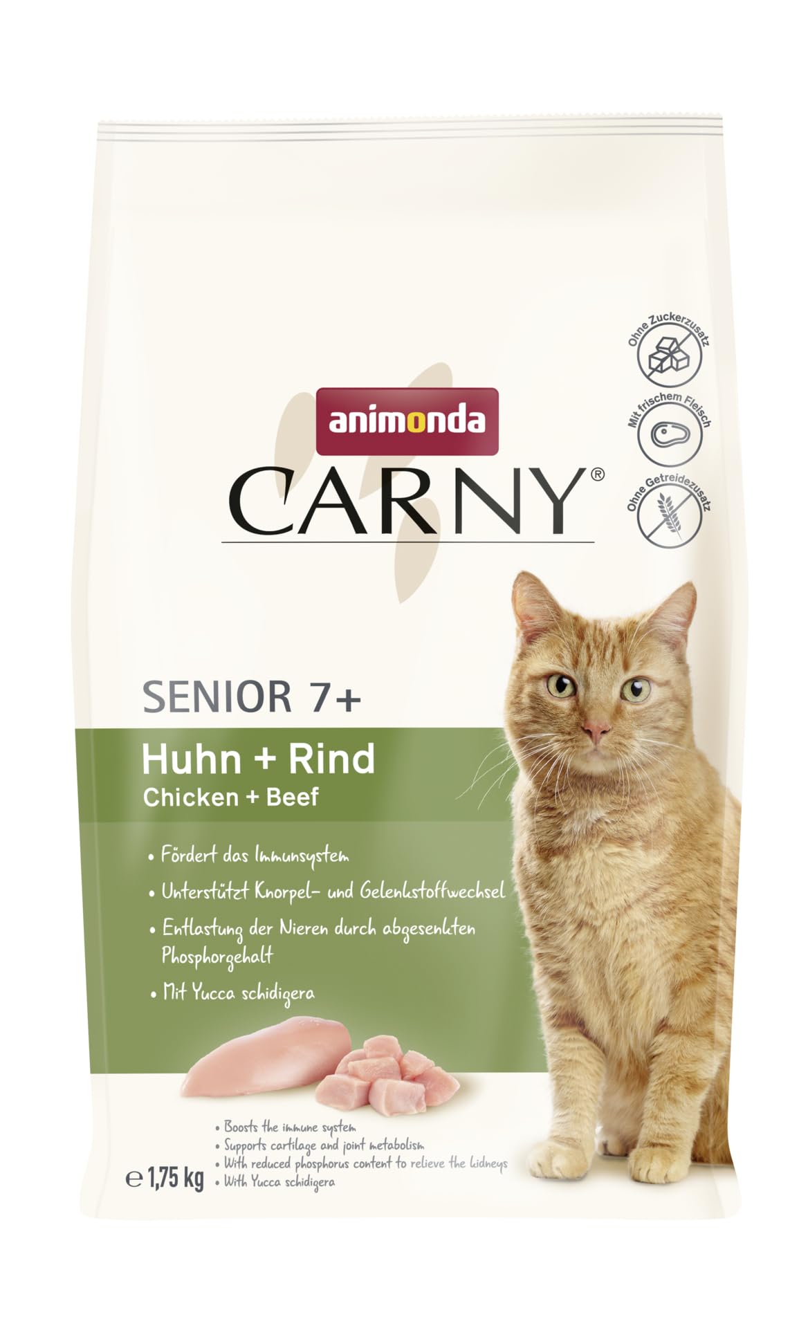 Animonda Carny - Katzen Trockenfutter Huhn & Rind