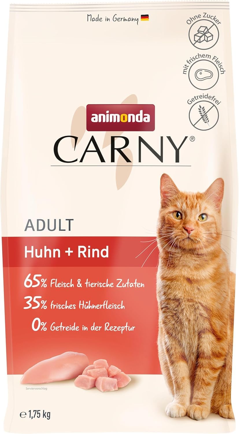 Animonda Carny - Katzen Trockenfutter Huhn & Rind
