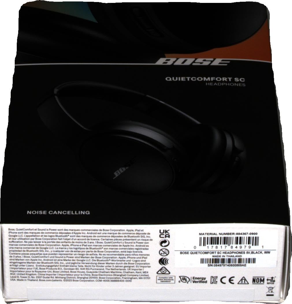 Bose QuietComfort SC mit Noise-Cancelling - Over Ear Kopfhörer