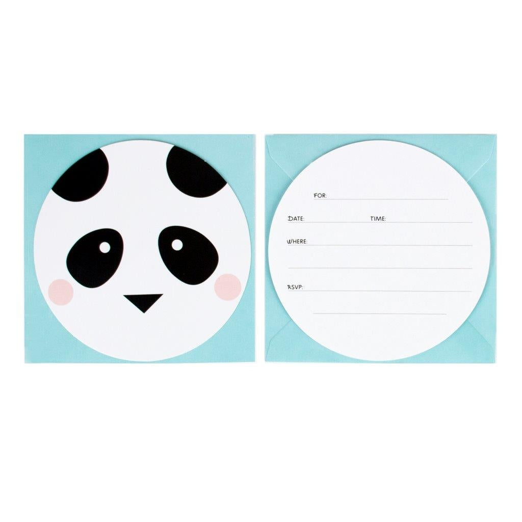 Panda Einladungen (My little day)